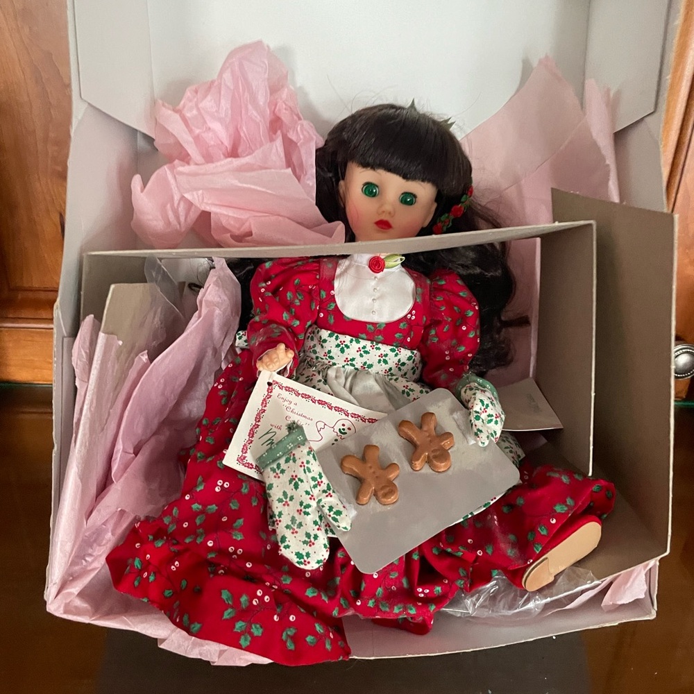 Madame Alexander Christmas Cookie Doll Box
